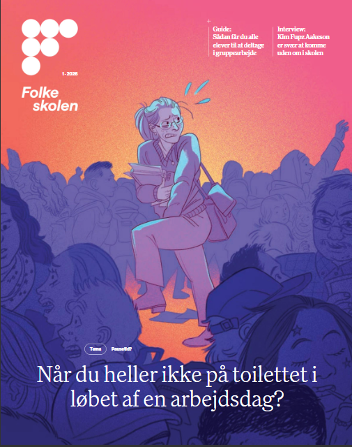 Forsiden af fagbladet Folkeskolen